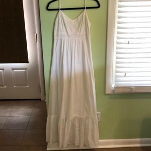 White Banana Republic Maxi dress